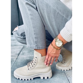 Vaellusnilkkalenkkarit Mariko Beige 1