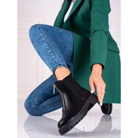 Shelovet naisten mustat työntekijät vetoketjulla 1