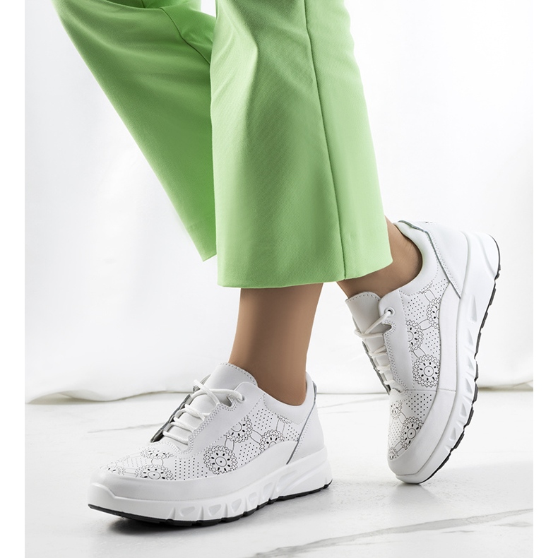 Kaypa valkoiset nahkalenkkarit valkoinen 1