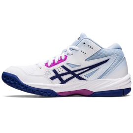 Asics Gel-Task Mt 3 W 1072A081 101 lentopallokengät valkoinen valkoinen 1