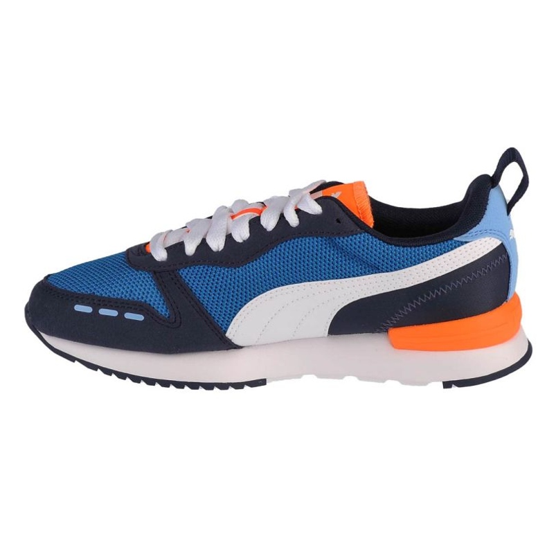 Puma R78 Ps Jr 373616-25 valkoinen tummansininen sininen oranssi 1