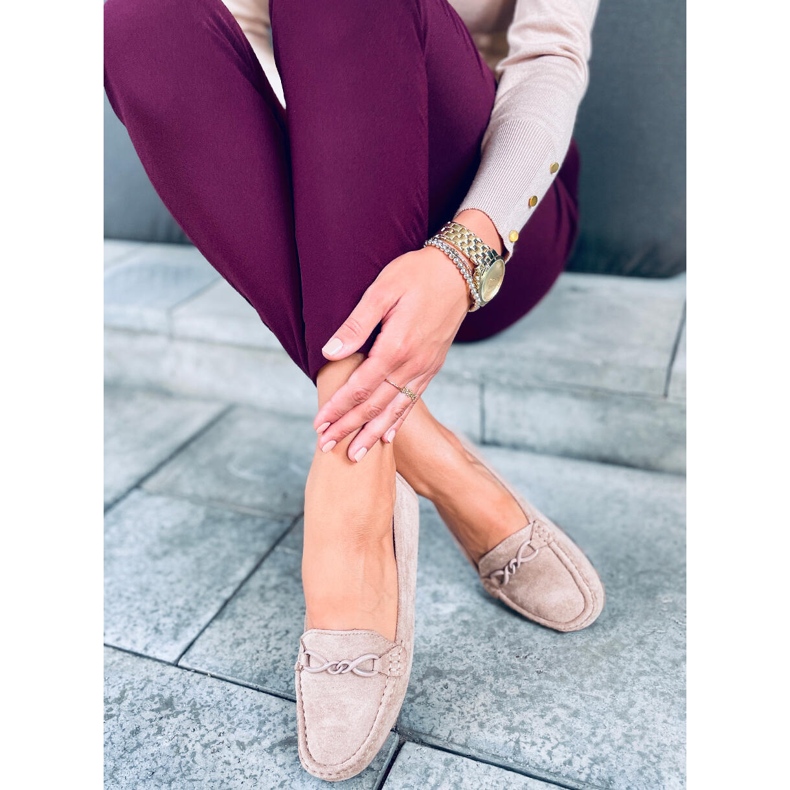 Naisten Saga Khaki -loaferit beige 1