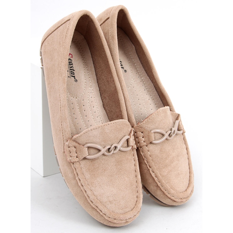 Naisten Saga Khaki -loaferit beige 2
