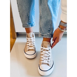 Canvas lenkkarit Jude Khaki nilkka beige 1