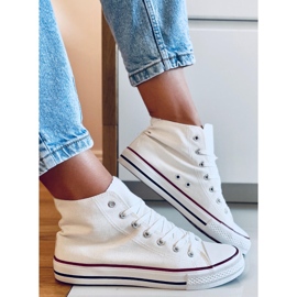 Canvas lenkkarit Jude White nilkka valkoinen 1