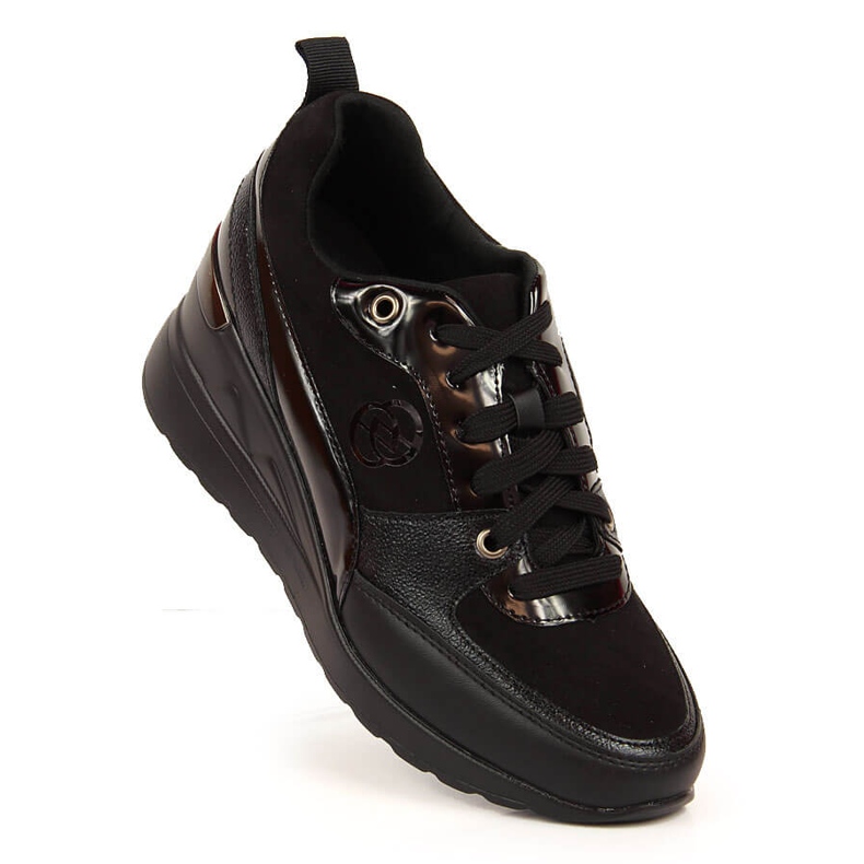 Naisten nauhakengät eVento musta 2