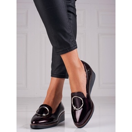 Lakatut kengät W. Potocki viininpunainen 1