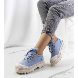 Naisten siniset kengät sininen 1