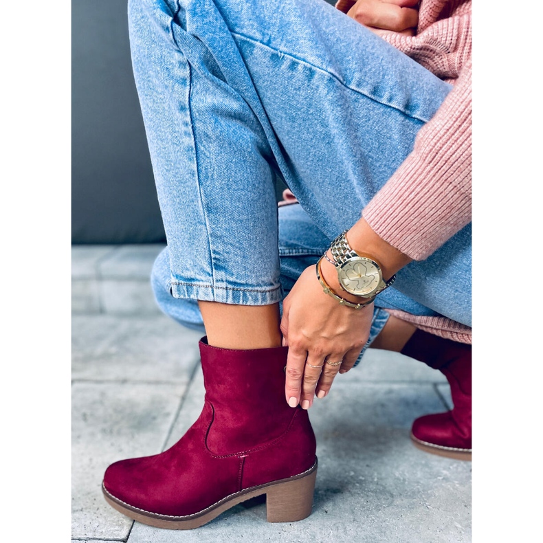 Linzi Wine kumisaappaat punainen 2