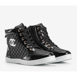 Korkeat tennarit R18-2 musta 2