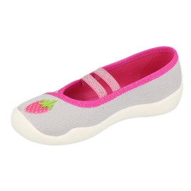 Befado lasten kengät 116x305 vaaleanpunainen harmaa 2