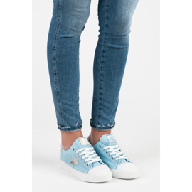 Hologrammi lenkkarit sininen 1