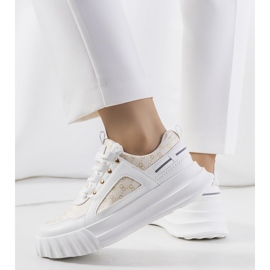 Beiget Helenon lenkkarit valkoinen 2