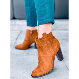 Klassiset korkokengät Jette Camel ruskea 1