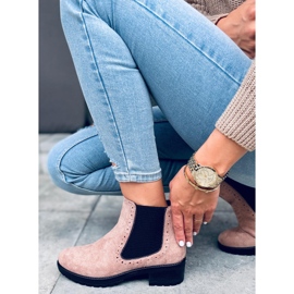 Naisten Chelsea-saappaat Kleo Beige musta 1