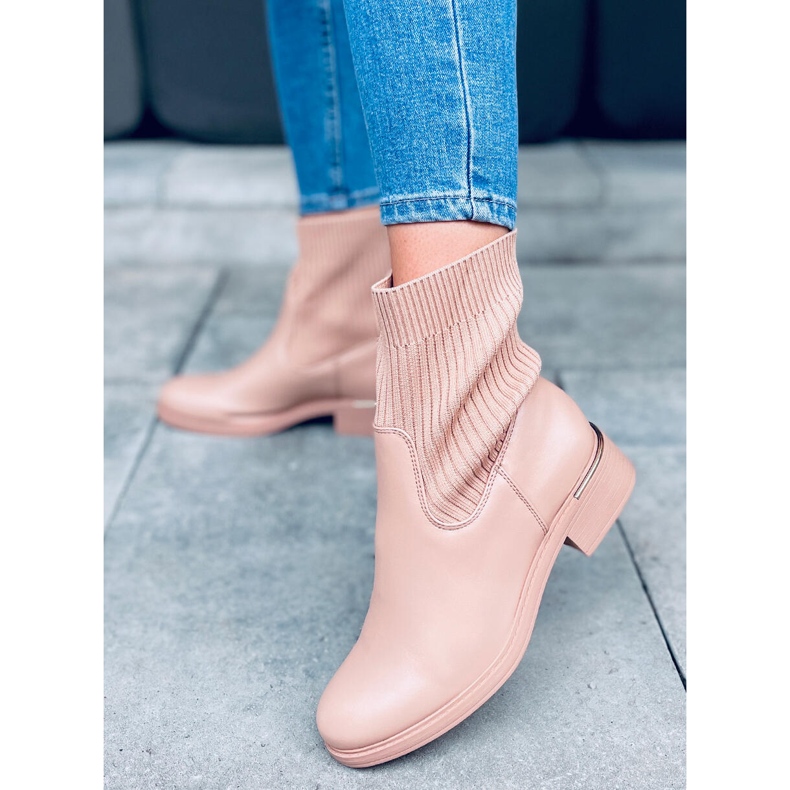 BM Sendi Nude sukkanilkkurit beige 1