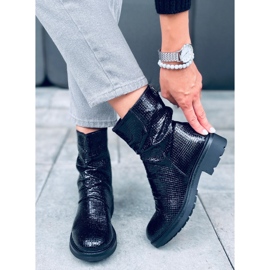 Gunn Black naisten saappaat musta 1