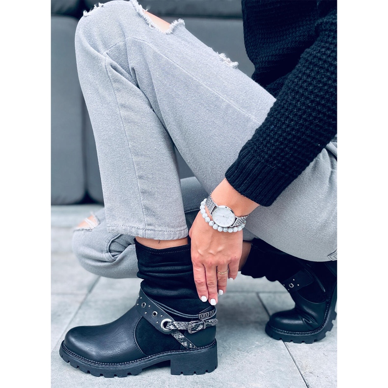 Lorde Mustat suojasaappaat 1