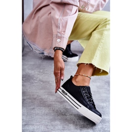 Naisten matalat tennarit Big Star KK274015 musta 2