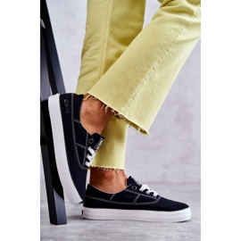 Naisten kangaslenkkarit Big Star KK274019 Musta 1