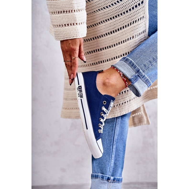 Naisten materiaalilenkkarit Big Star KK274103 tummansininen 2