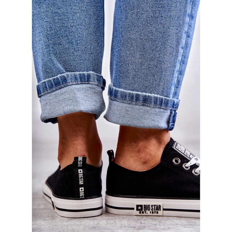 Naisten materiaalilenkkarit Big Star KK274102 musta 1