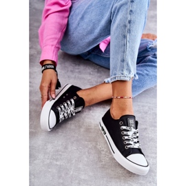 Naisten nahkalenkkarit Big Star KK274096 musta 1