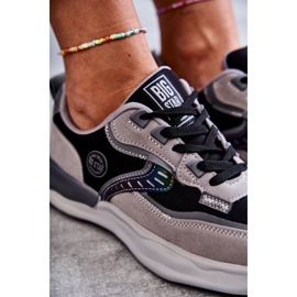 Naisten urheilulenkkarit Big Star KK274100 musta-harmaa 1