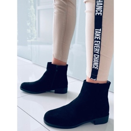 PA1 Naisten mokkanahka Chelsea Verbe Black -saappaat musta 2