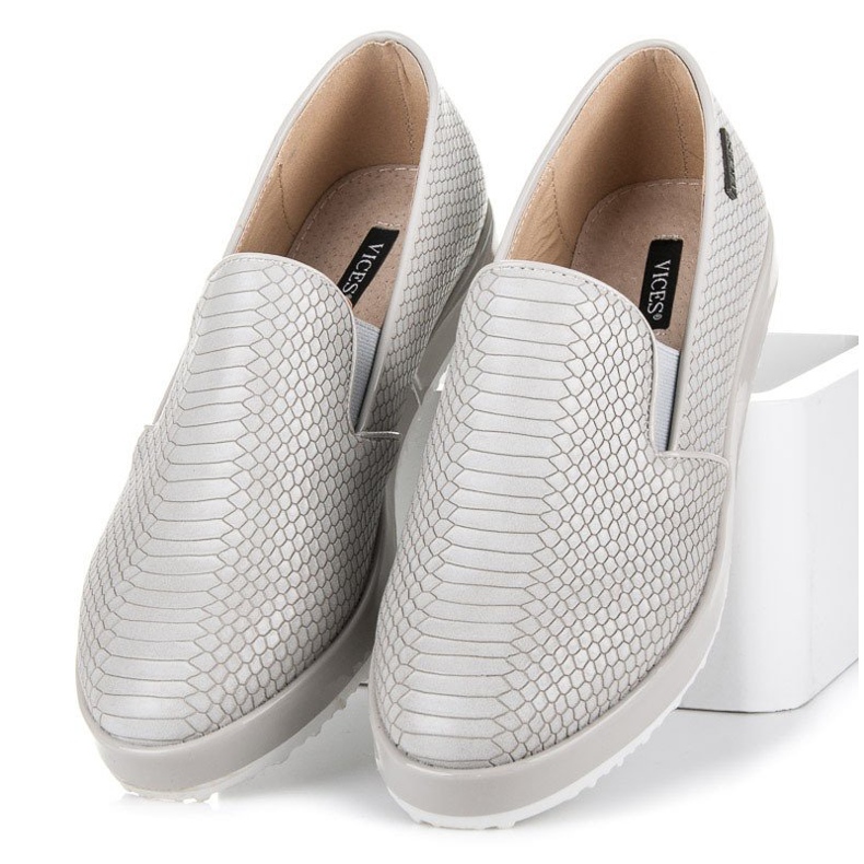 Vices Kengät, joissa on eläinkuvio harmaa 1