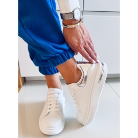 PA1 Sierra WHITE / SILVER naisten tennarit valkoinen hopea 1