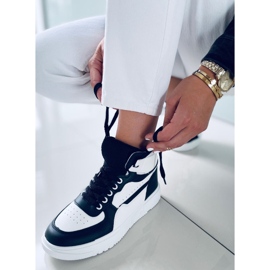 PA1 Myles Black korkeat lenkkarit valkoinen musta 2