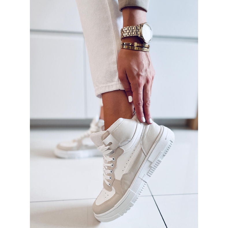 Myles Beige korkeat lenkkarit 1