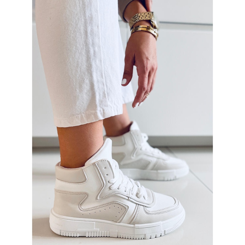 PA1 Leia Beige nilkkalenkkarit 1