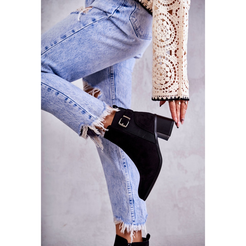 PS1 Mokkamustat Saappaat Post Black Vannesissa 2