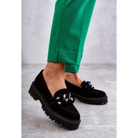 Naisten mokkanahkakengät Laura Messi 2523 musta 1