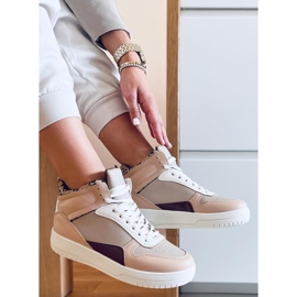 PA1 Ginger Khaki korkeat lenkkarit beige 1