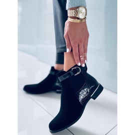 BM Francine Black naisten Chelsean saappaat musta 2