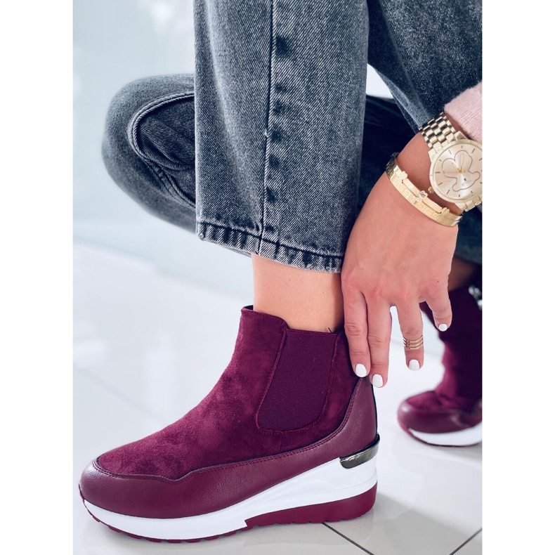 Kiila saappaat Byers Burdeos punainen monivärinen 1