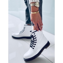 PA1 Carol White martensiaki-saappaat valkoinen 1