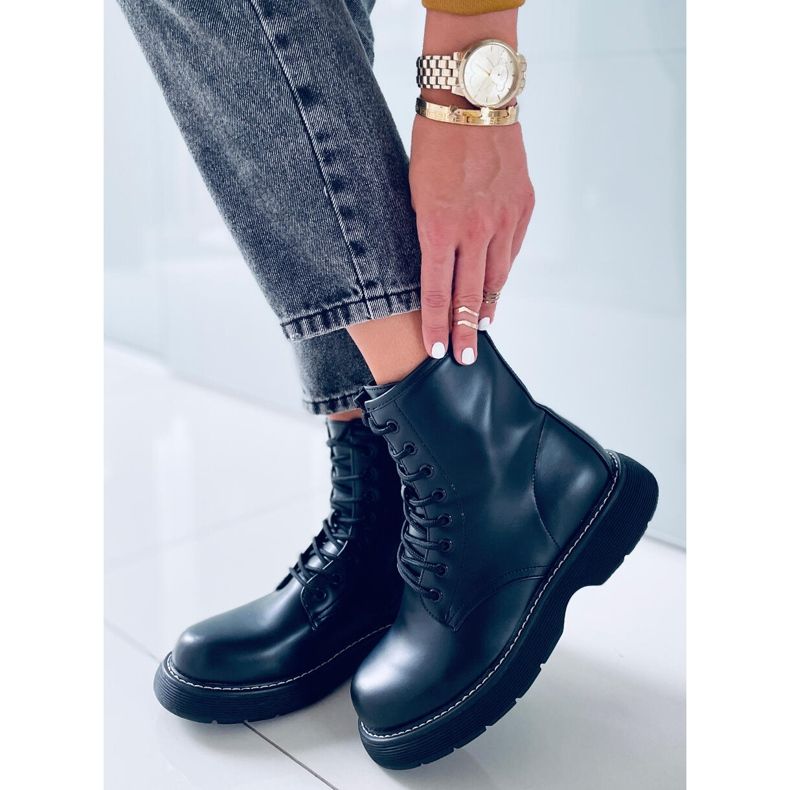 Potter Black bovver-saappaat musta 2