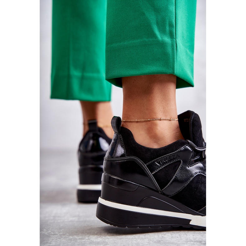 Vinceza Naisten urheilukengät Tennarit Black Colli musta 2