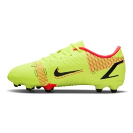 Nike Mercurial 14 Vapor Academy FG / MG Jr CV0811-760 jalkapallokengät keltaiset 1