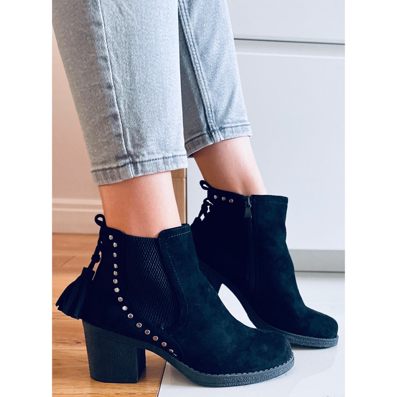 Logue Mustat korkokengät 2