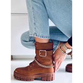 Military Maude Camel -saappaat ruskea 2