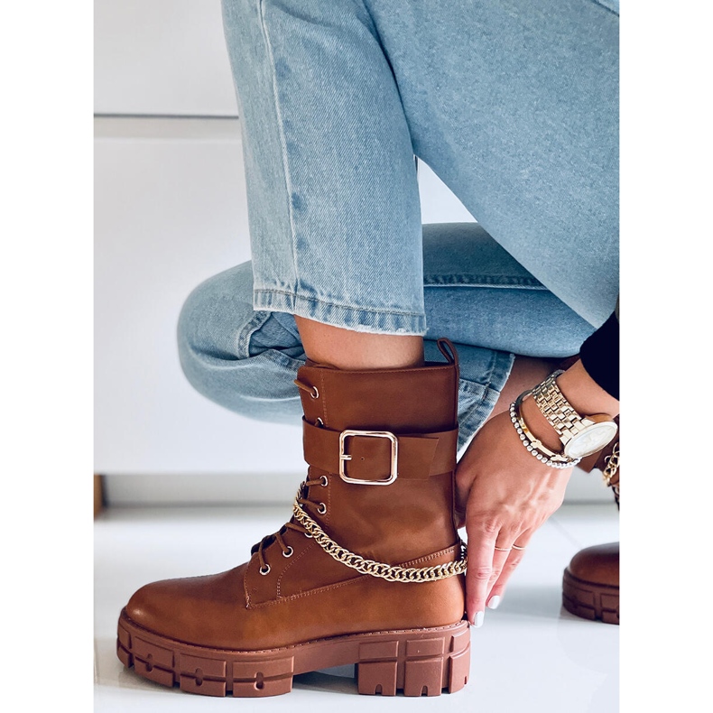 Military Maude Camel -saappaat ruskea 2