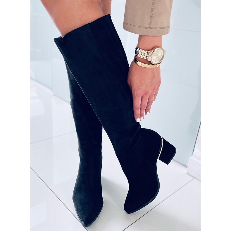 Heather Mustat korkokengät 1