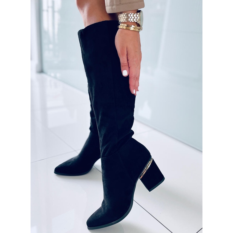 Heather Mustat korkokengät 2