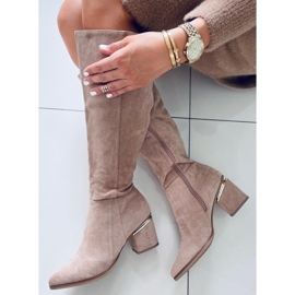 Heather L.KHAKI korkokengät beige 2