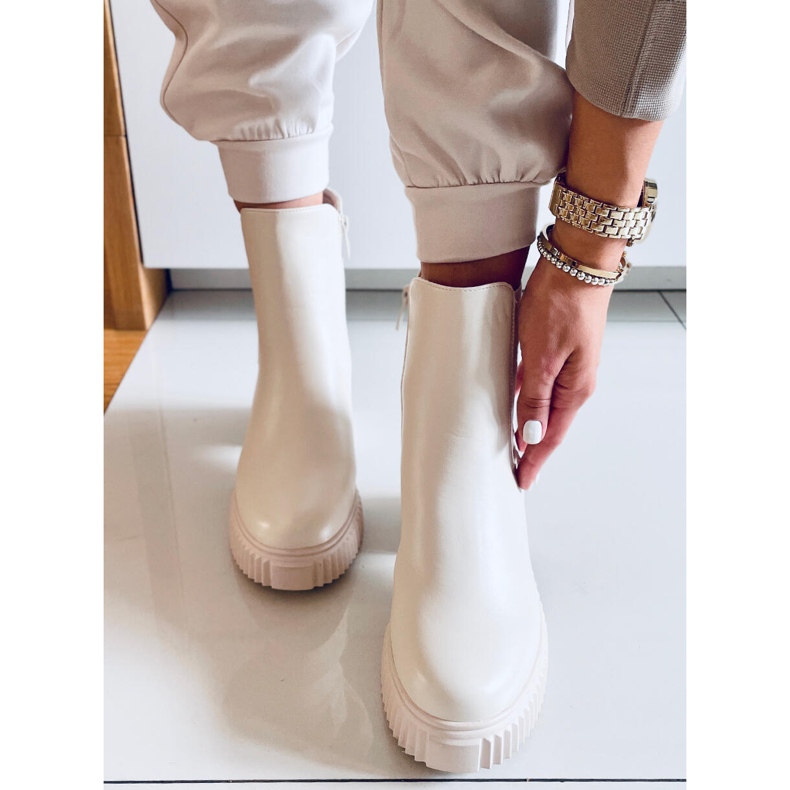 Chelsean saappaat Janet Beige 1